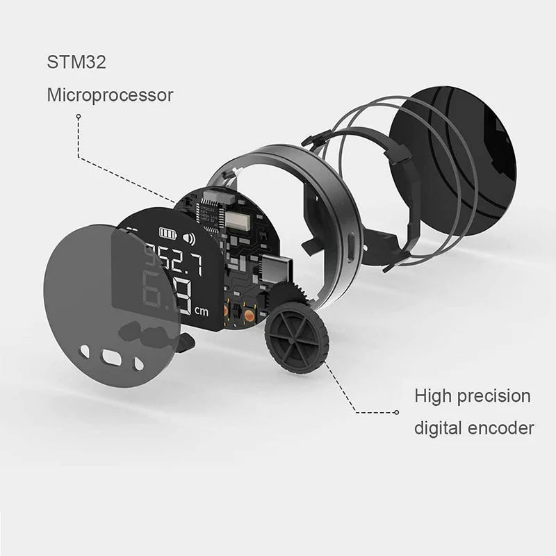 Digital measuring tape